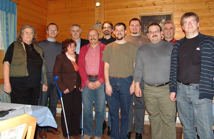 Gruppenfoto Mitgliederversammlung 2009